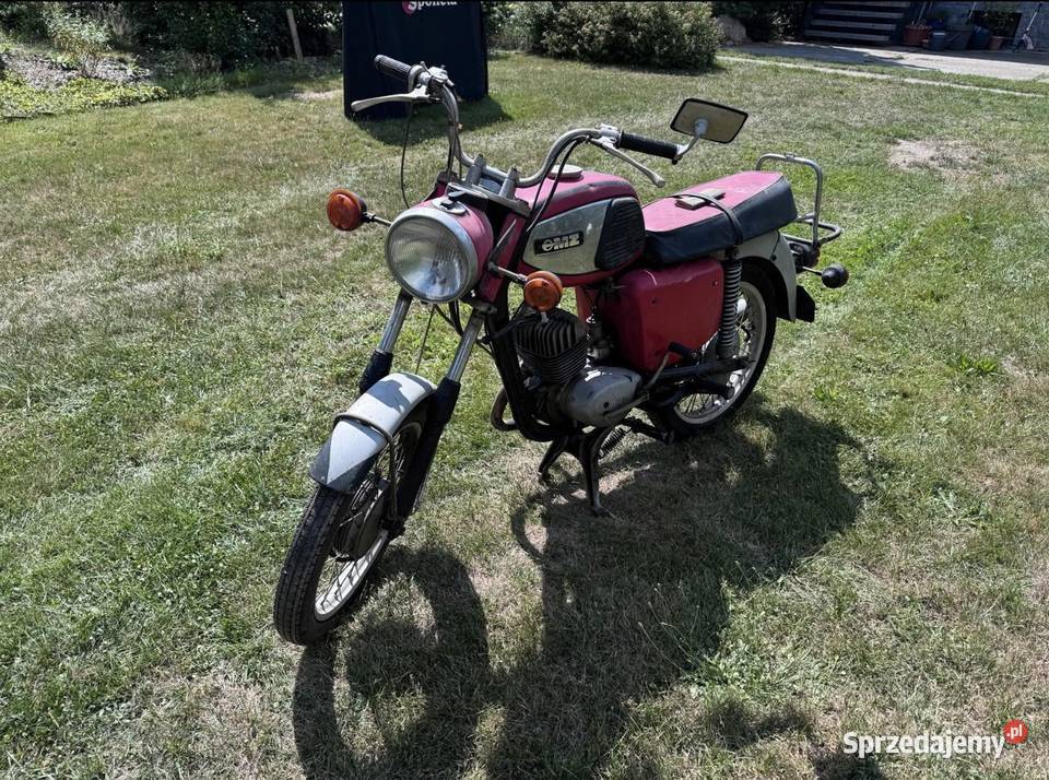 MZ TS 150 1976r bez dokumentów z Niemiec Trzebiel