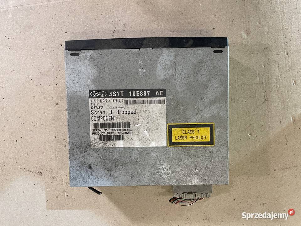 Czytnik DVD nawi 3S7T10E887 Ford mondeo mk3 Rok produkcji 2003 Szczecin