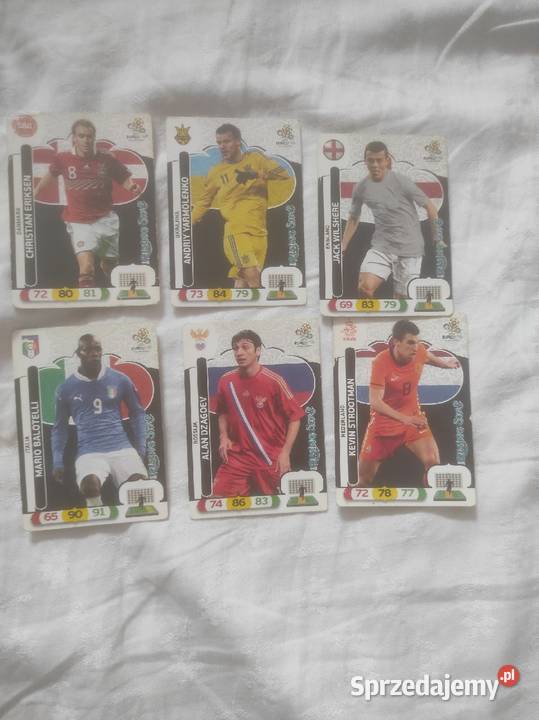 karty piłkarskie Euro 2012 Poland ukraine Żagań