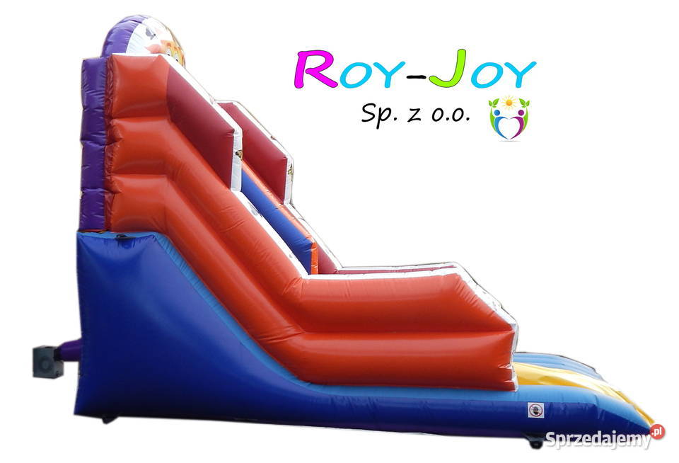 Mała zjeżdżalnia dmuchana ROYJOY Producent Prudnik