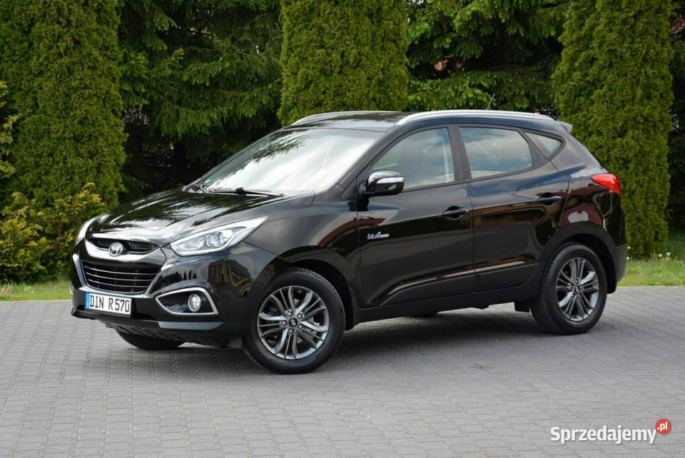 Hyundai ix35 LIFT Premium Ledy Skóry Navi Kamera czarny ix35 Ostrów Mazowiecka