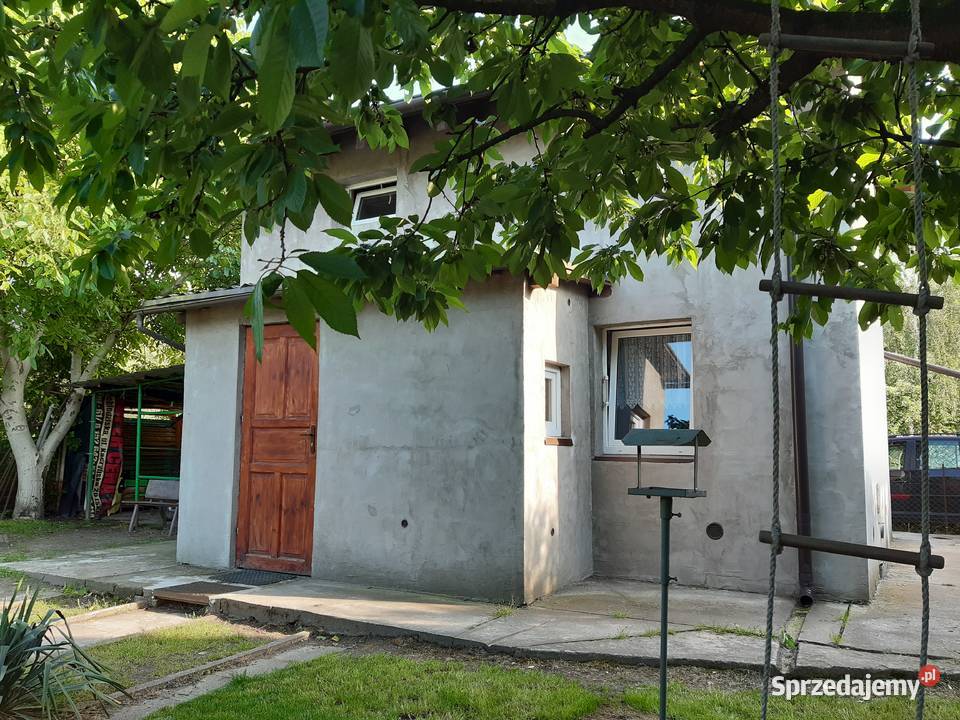 Domek letniskowy całoroczny na ROD rekreacyjny Pobiedziska