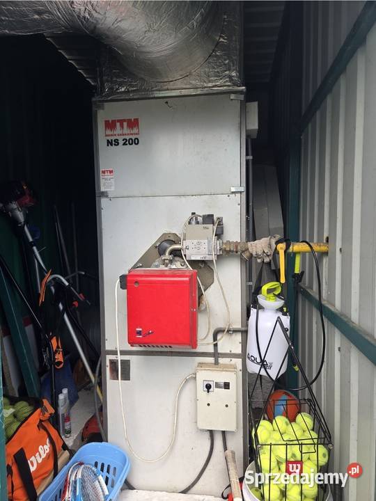 Nagrzewnica nadmuchowa 260 kW gaz LPG olej