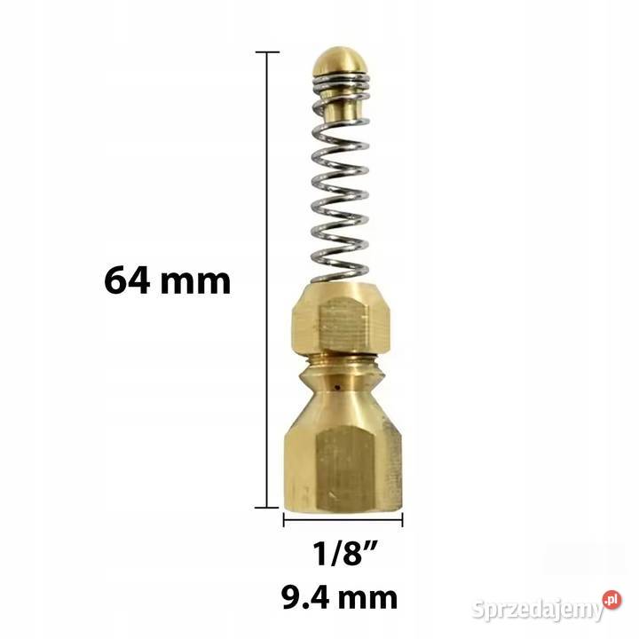 Dysza Rotacyjna 3D do Czyszczenia Rur Gwint 18 Ludźmierz
