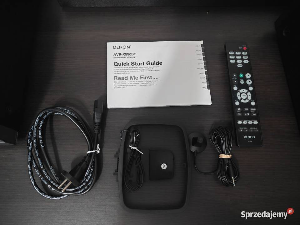 Amplituner DENON AVR 550 BT 52Ch USB FHD 4K HDMI Kraków sprzedam