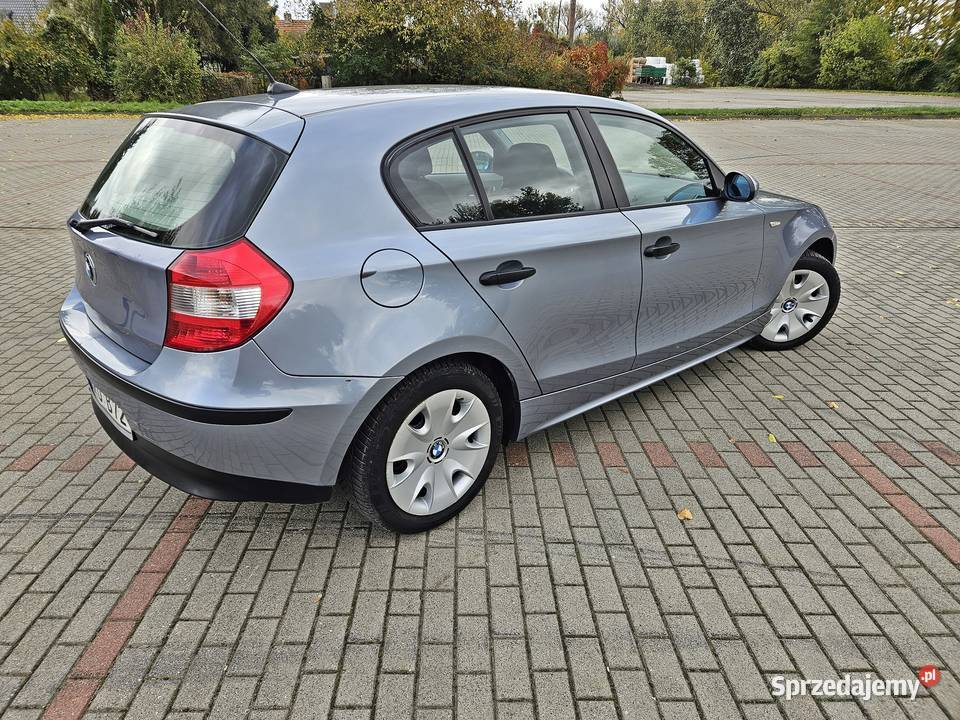 Bmw 116i e87 opłatach klima nawigacja 196000km Seria 1 Koźmin Wielkopolski