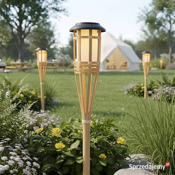 Lampka Solarna Bamboo 1800K IP44