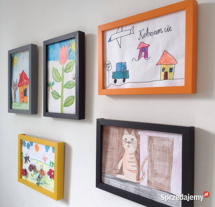 Ramka na rysunki dziecka A4 Ramki Artystyczne Gliwice