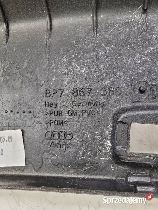 LISTWA RAMY DACHU AUDI A3 8P CABRIO 8P7867360 śląskie Przystajń