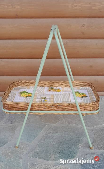 Taca PRL vintage wiklina świeżo odnowiona sprzedam