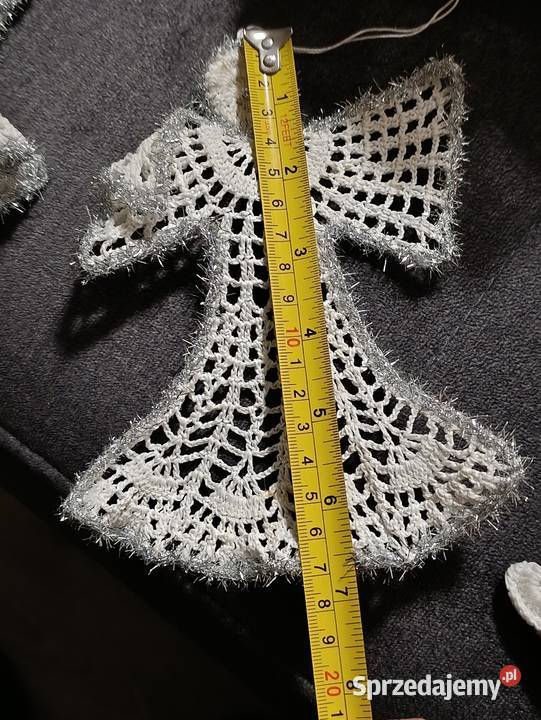 aniołki ręcznie robione ozdoby świąteczne na Poznań