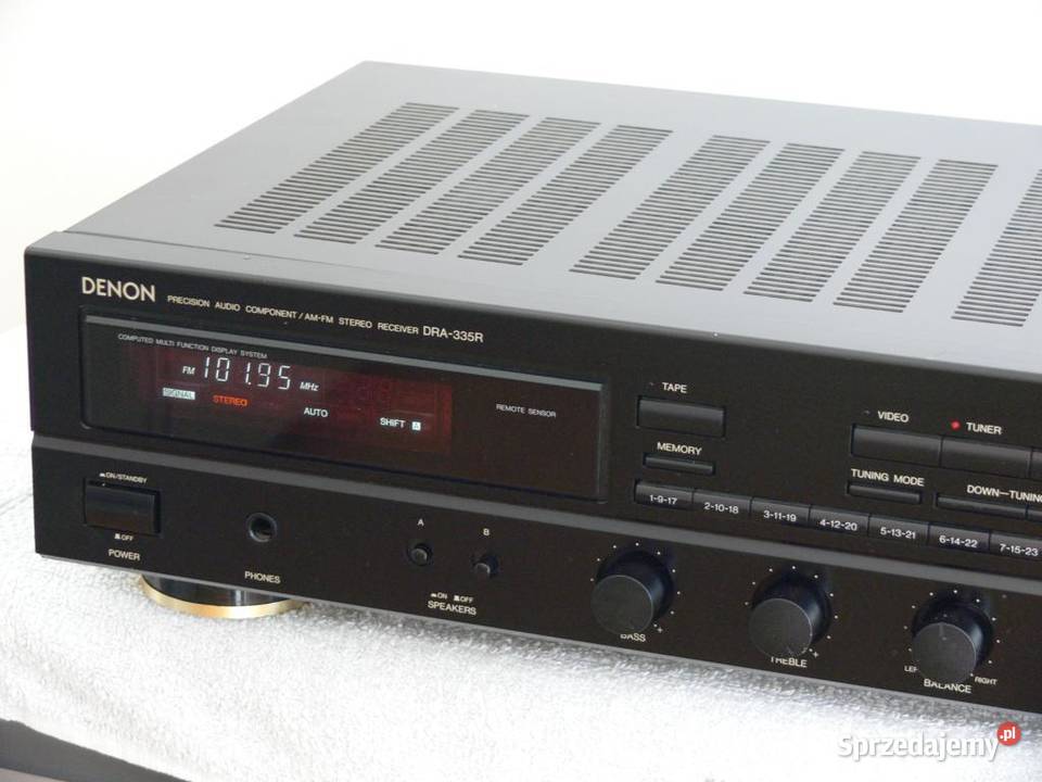 Amplituner Denon DRA335R mocny i sprawny WYSYŁKA Jasło