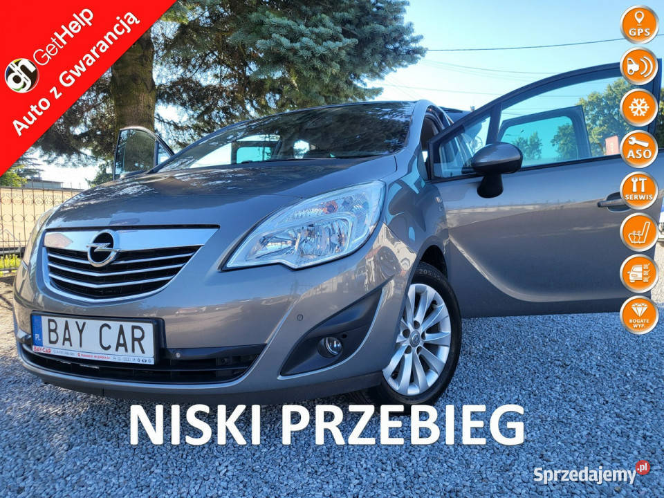 Opel Meriva 14 120 Serwis TUV Do Końca Z Niemiec wielofunkcyjna kierownica Meriva Pabianice