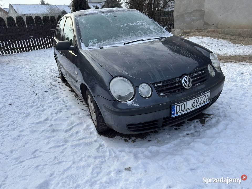 Volkswagen polo IV 2002 granatowy
