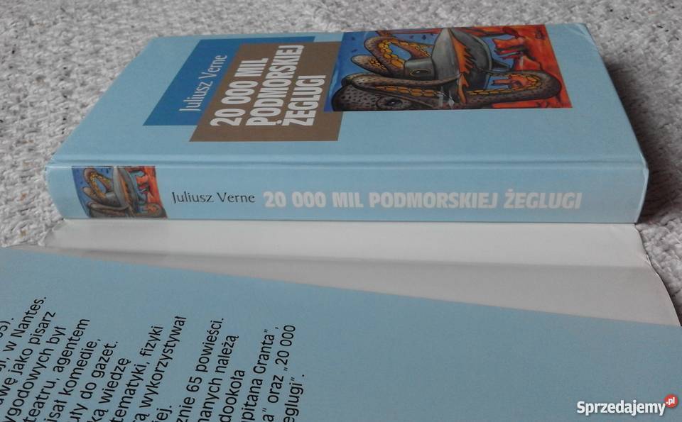 20 000 mil podmorskiej żeglugi Juliusz Verne Rok wydania 2004 Białystok sprzedam