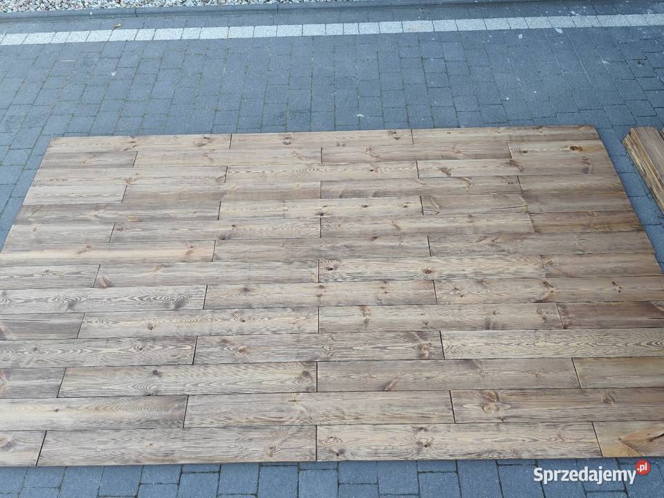 Deska ścienna szczotkowana Naturalne drewno Zduńska Wola