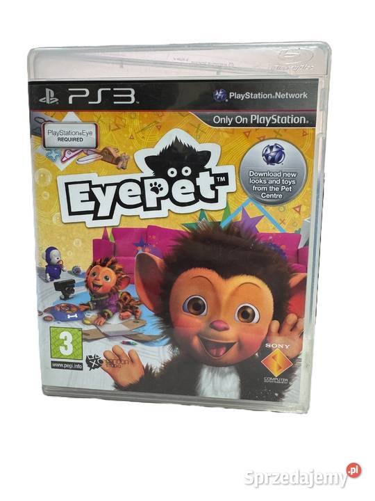 EyePet PlayStation 3 3 pudełkowa Konsole i automaty Elbląg