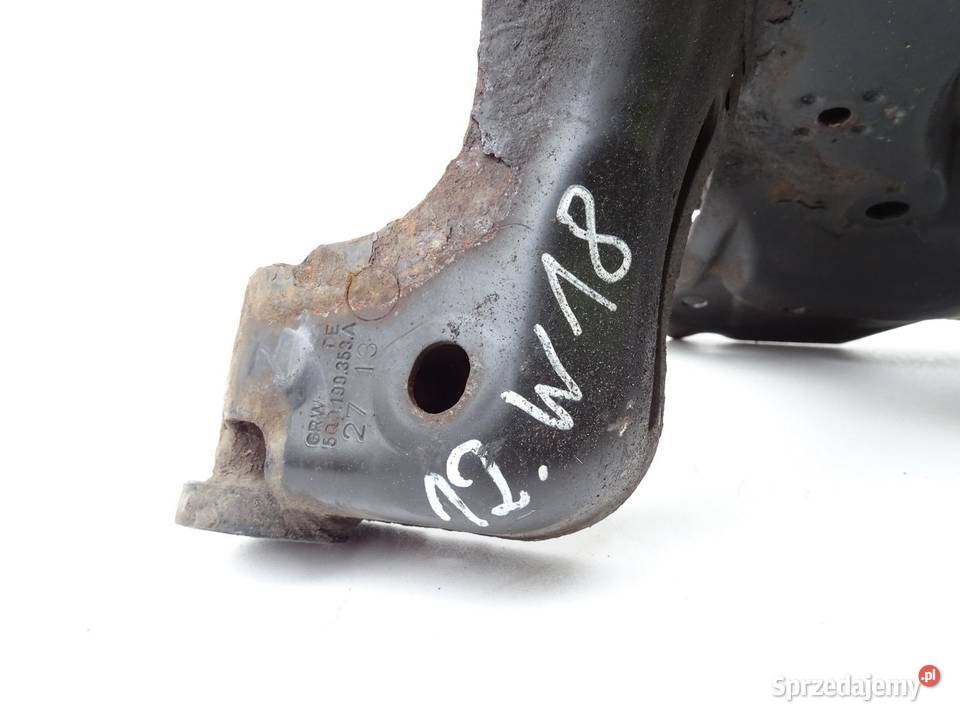 KOŁYSKA WÓZEK SANKI PRZÓD SILNIKA 5Q0199349B 20