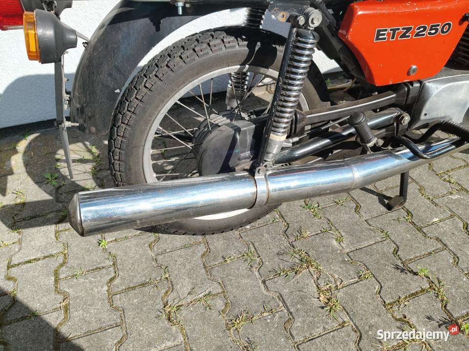 MZ ETZ 250 1986r z dokumentami biała tablica Kalisz