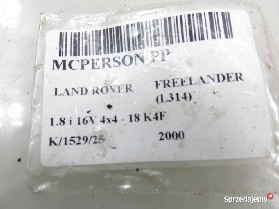 MCPERSON PRAWY PRZEDNI LAND ROVER FREELANDER 18