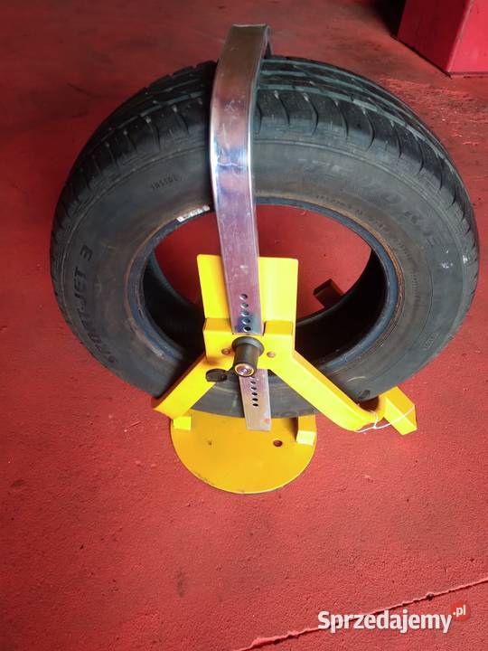 BLOKADA NA KOŁO SAMOCHODU ANTYKRADZIEŻOWA