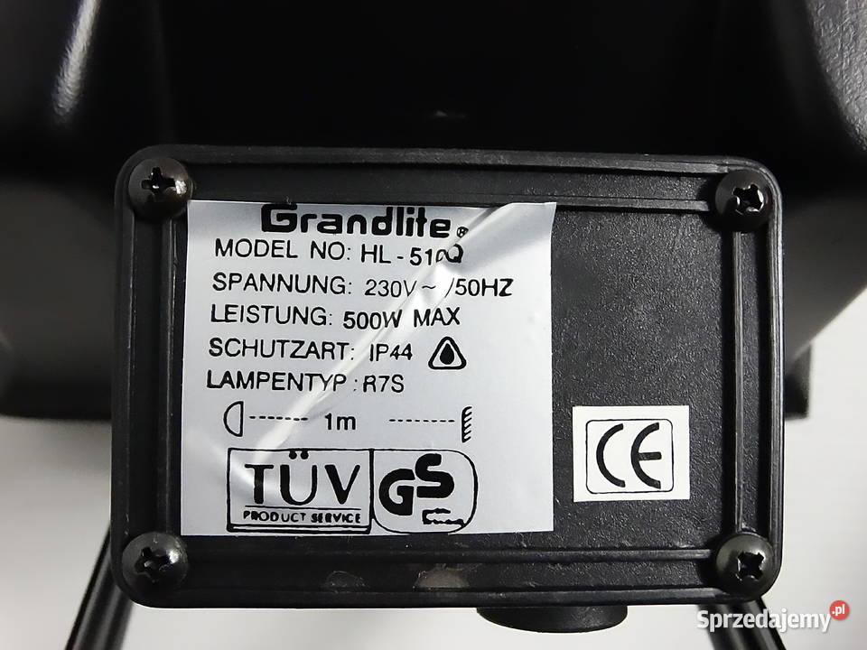 NOWY Reflektor Halogenowy dwi 500W Klasyk Lampy Biłgoraj