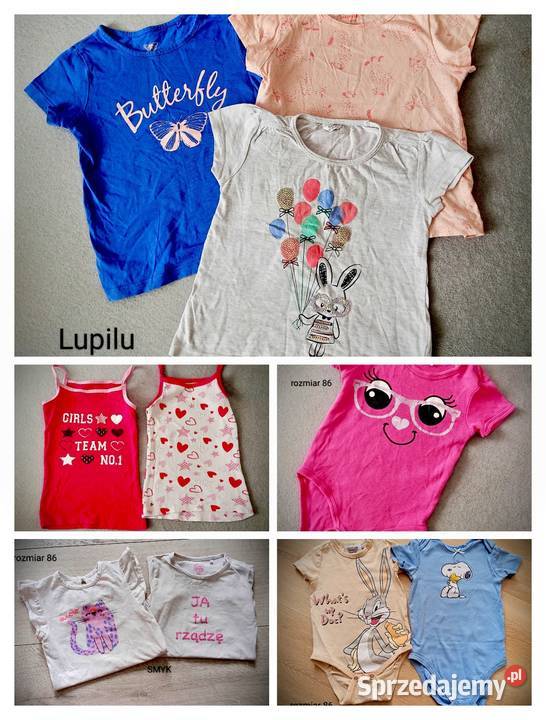 Zestaw letni dziewczynki rozmiar 86 Nysa