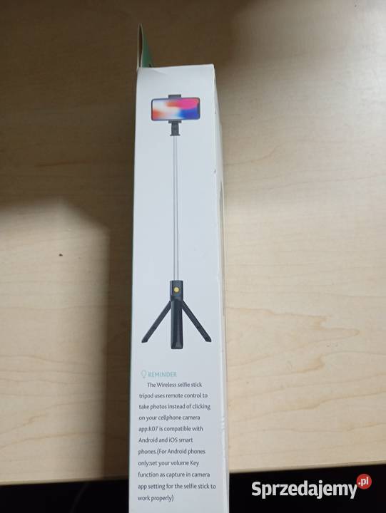 Selfie Stick Statyw 2w1 K07 Przysucha