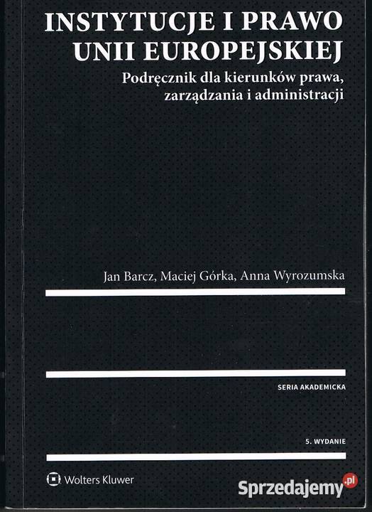 Instytucje i prawo Unii Europejskiej Rumia