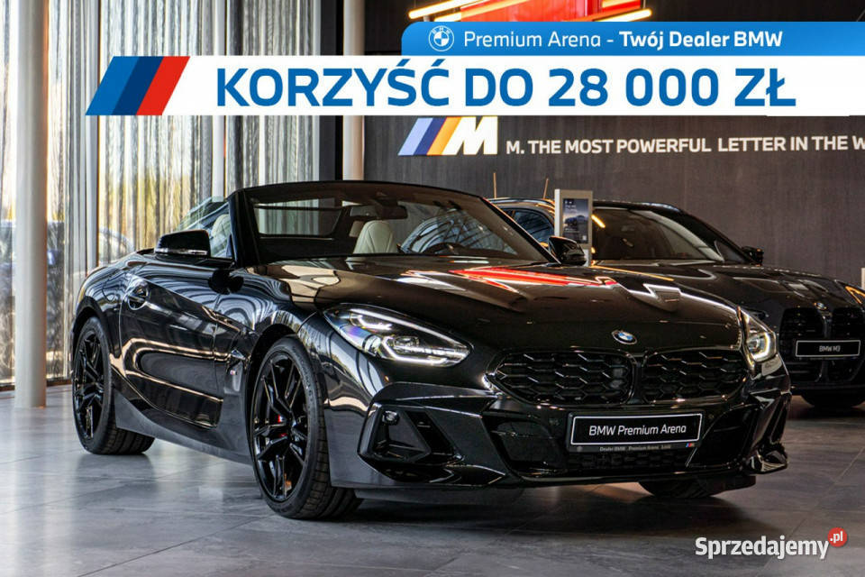 BMW Z4 BMW Z4 M40i Dostępne ręki G29 2018 Łódź