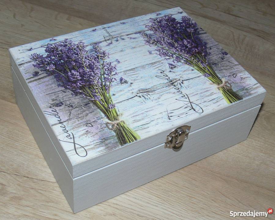 Komplet szkatułka XXL na biżuterię chustecznik mazowieckie Halinów