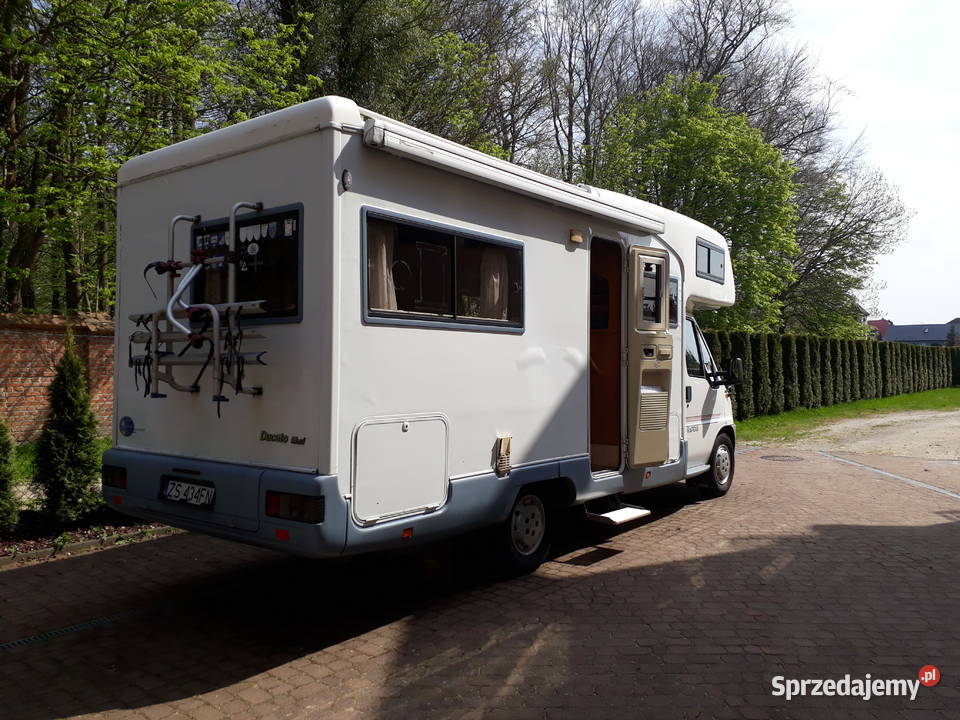 Kamper Fiat Ducato 25TDI Rapido La Randonneur Rok produkcji 1998 Inne pojazdy i łodzie Szczecin