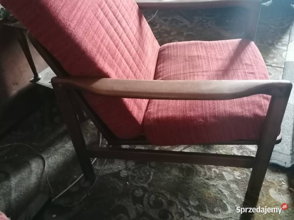 Fotel B7522 projektu Zenona Bączyka z lat 60rych Fotele małopolskie Kraków