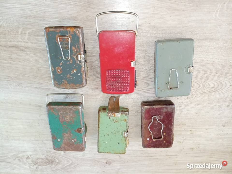 Latarka sygnałowa prl zestaw Stalowa Wola sprzedam