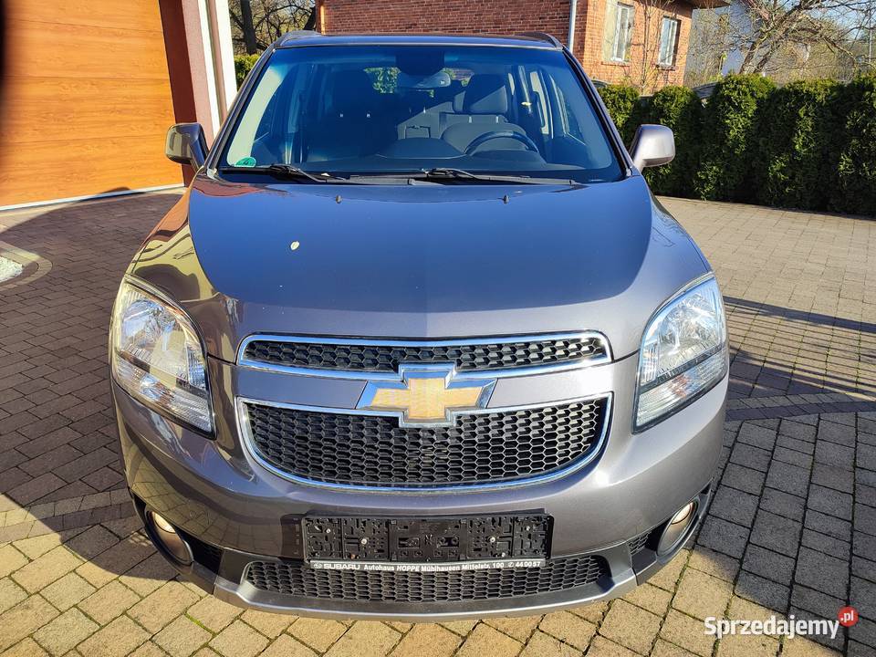Chevrolet Orlando 18 Benzyna 7 miejsc Niemiec nawigacja Orlando Turek