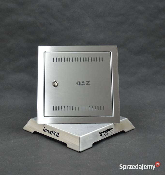 Drzwiczki rewizyjne gazowe 250x250 INOX BP małopolskie Bochnia