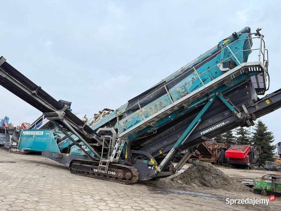 Mobilny przesiewacz Powerscreen Chieftain 2200 Kołodziejewo sprzedam