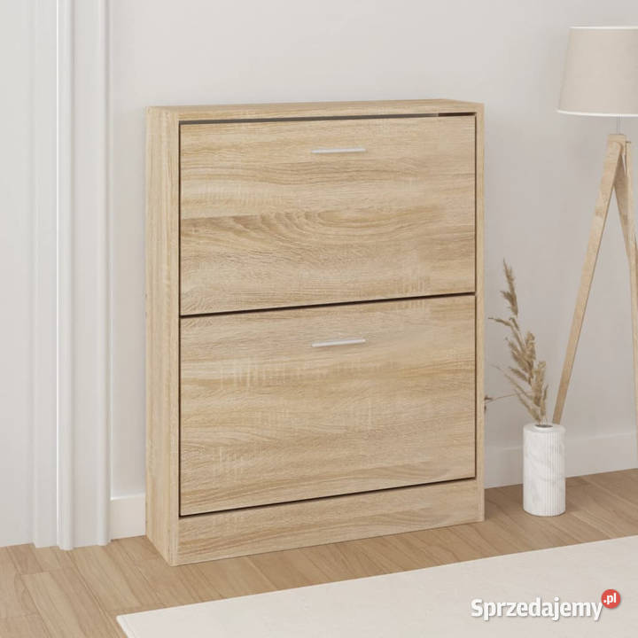 Szafka na buty dąb 59x17x81 materiał Warszawa