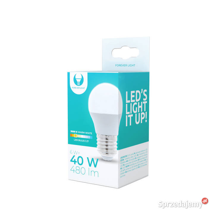 40W MINI żarówka diodowa KULA LED 6W E27 ledowa Siemianowice Śląskie