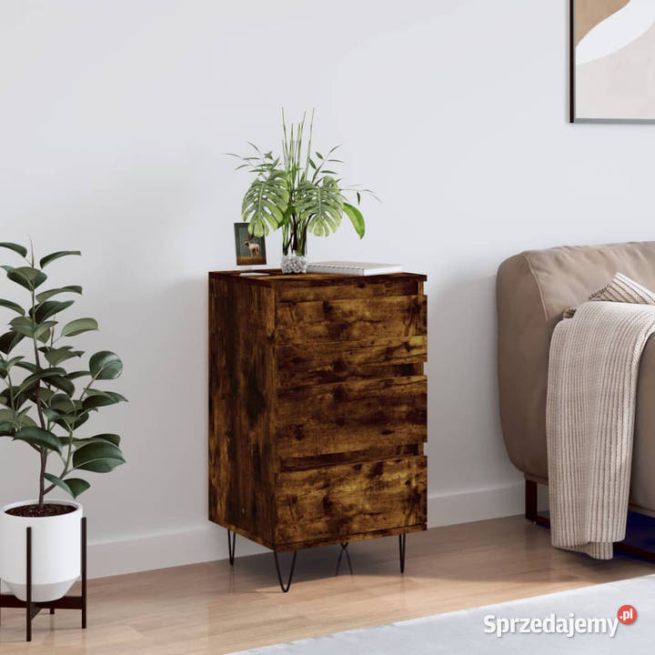Komoda przydymiony dąb 40x35x70 materiał Warszawa