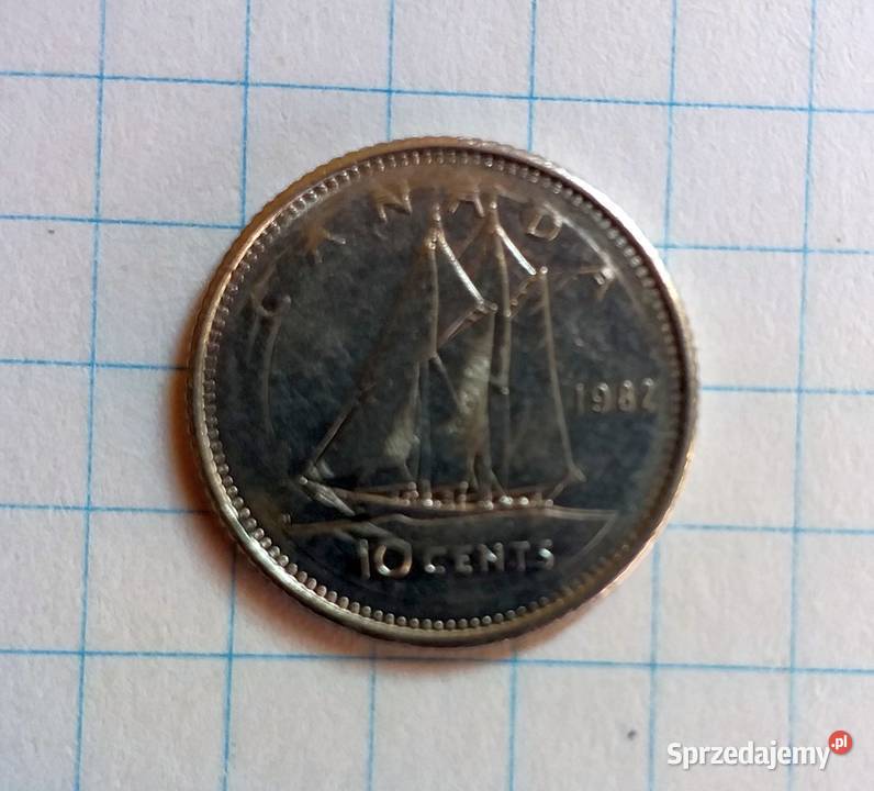 10 CENTÓW 1982 KANADA Piszczac