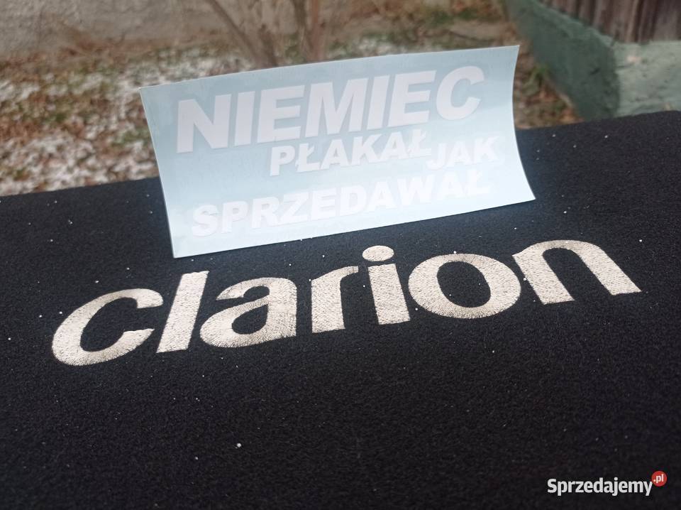 Tuba Subwoofer Skrzynia Basowa CLARION 350RMS skrzynie basowe i tuby dolnośląskie Dzierżoniów sprzedam