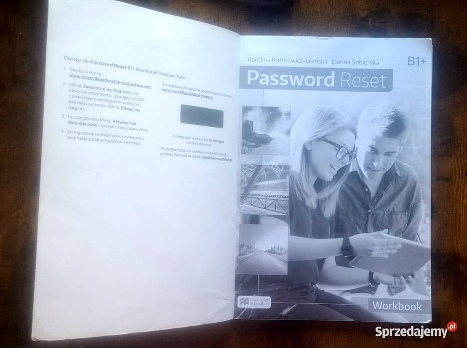 Zeszyt Ćwiczeń Password Reset B1 Workbook języki obce wielkopolskie Drawsko