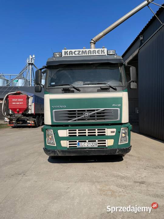 Volvo FH12 z pompą do zboża wywrotka Scania Łowicz