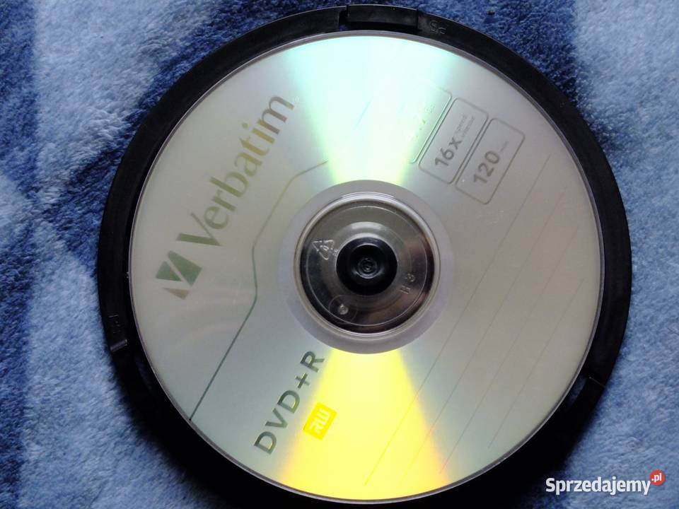 Sprzedam czyste płyty DVD Verbatim DVDR 47 GB 9 pomorskie Gdańsk