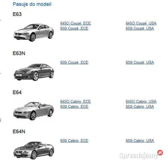Osłona skrzyni biegów Bmw 5 E60E61 Bmw 6 650i osobowe Biłgoraj sprzedam