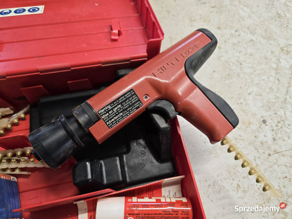 Osadzak gwoździarka na naboje prochowe HILTI Zielone Kamedulskie
