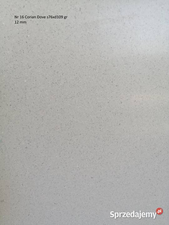 Kompozyt na blaty łazienkowe gr 12 mm