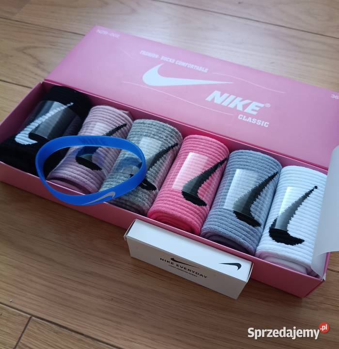 Kolorowe skarpetki Nike 37 38 39 zapachowe Mińsk Mazowiecki