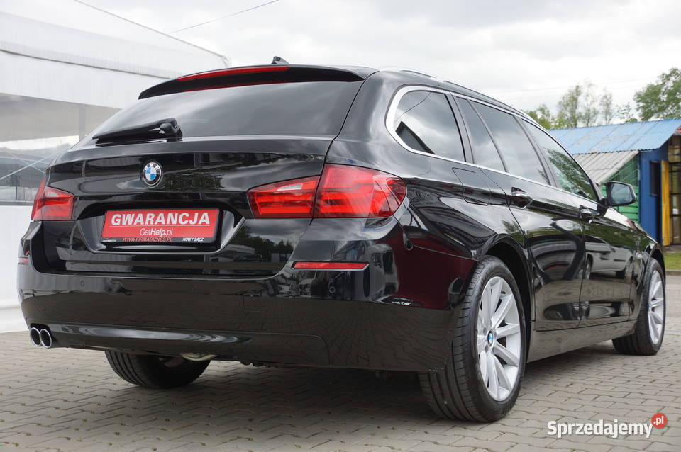 BMW 530d XDrive 30 Diesel 258 4x4 Navi Skóra relingi dachowe Nowy Sącz